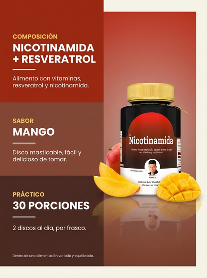 Nicotinamida NAD+ Energía Celular | AMBRA