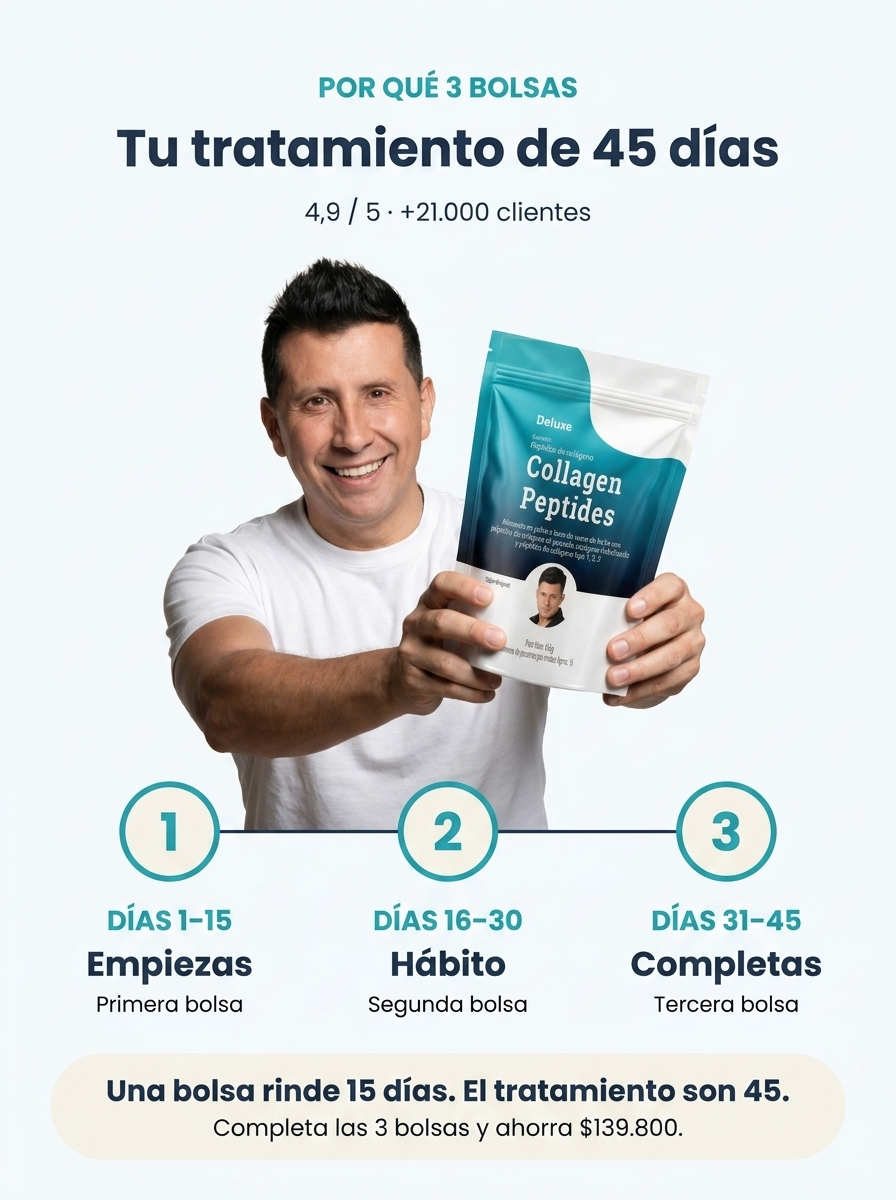 Colágeno Marino en Péptidos (Tipos 1, 2 y 3) | AMBRA Deluxe
